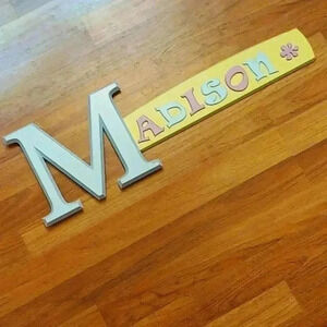 "Madison" Wooden  Decor